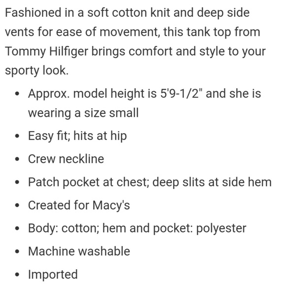 Tommy Hilfiger Blue Hawaii Top - Picture 6 of 6